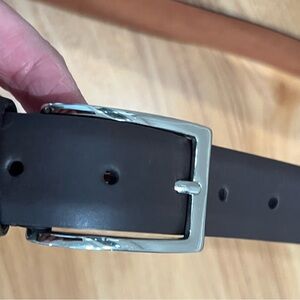 NWT Cole Haan Brown Leather belt size 44